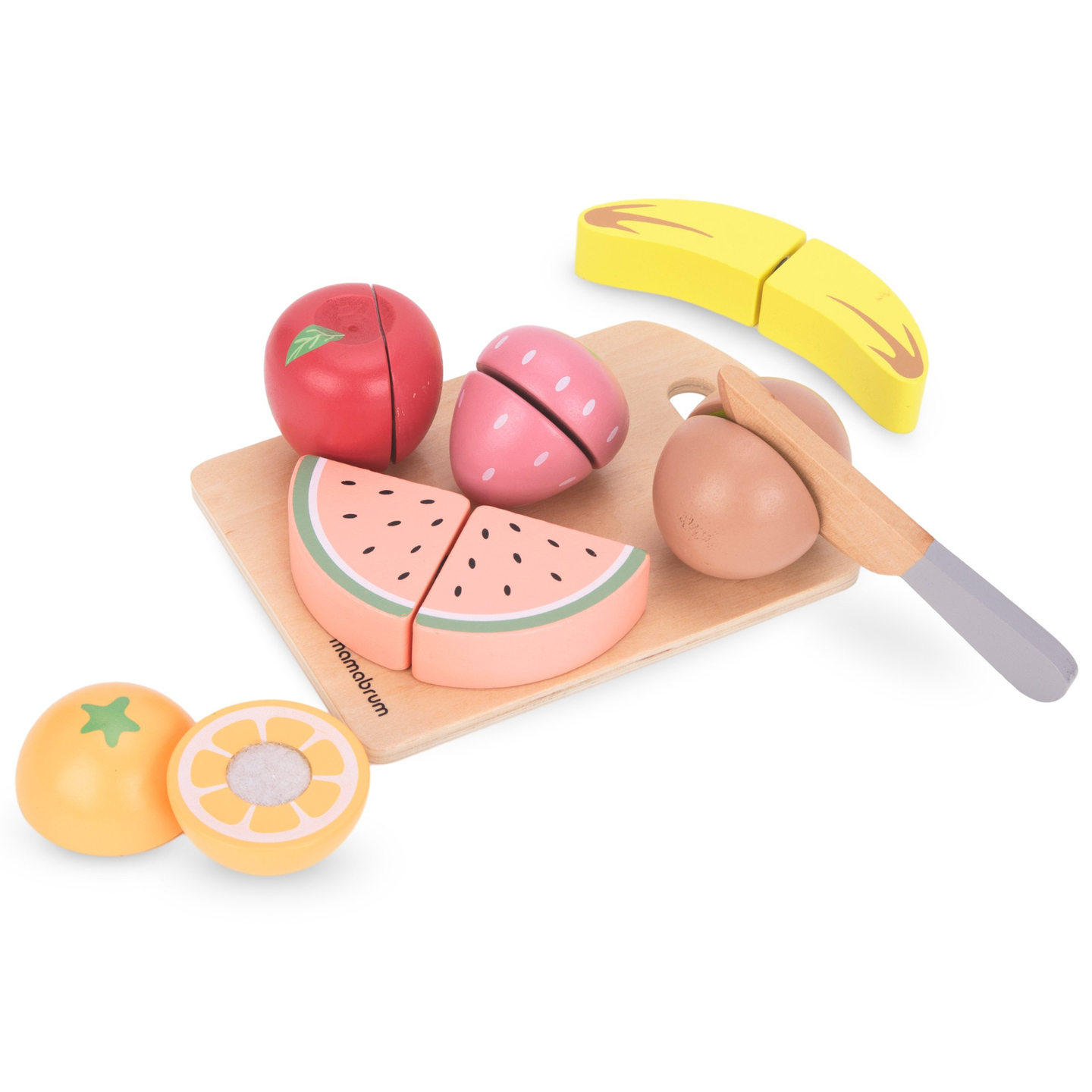 Schneideobst aus Holz - Set