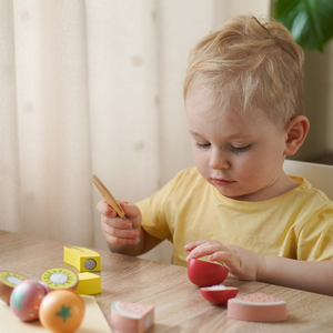 Schneideobst aus Holz - Set