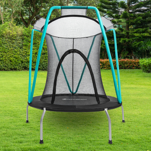 Mint-Trampolin 137 cm mit Schutznetz – für Kinder von 3–8 Jahren – für Haus und Garten