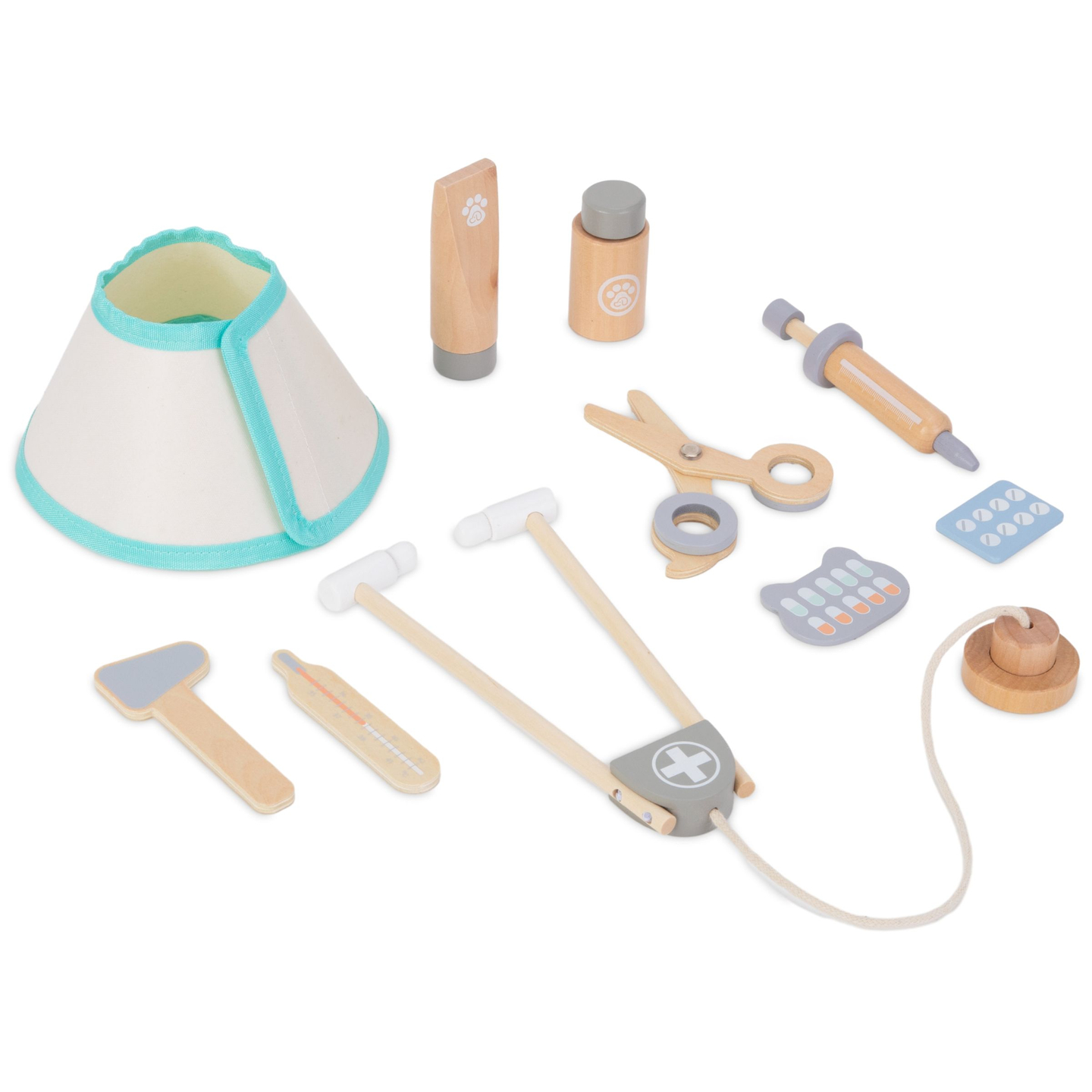 Tierarztset aus Holz