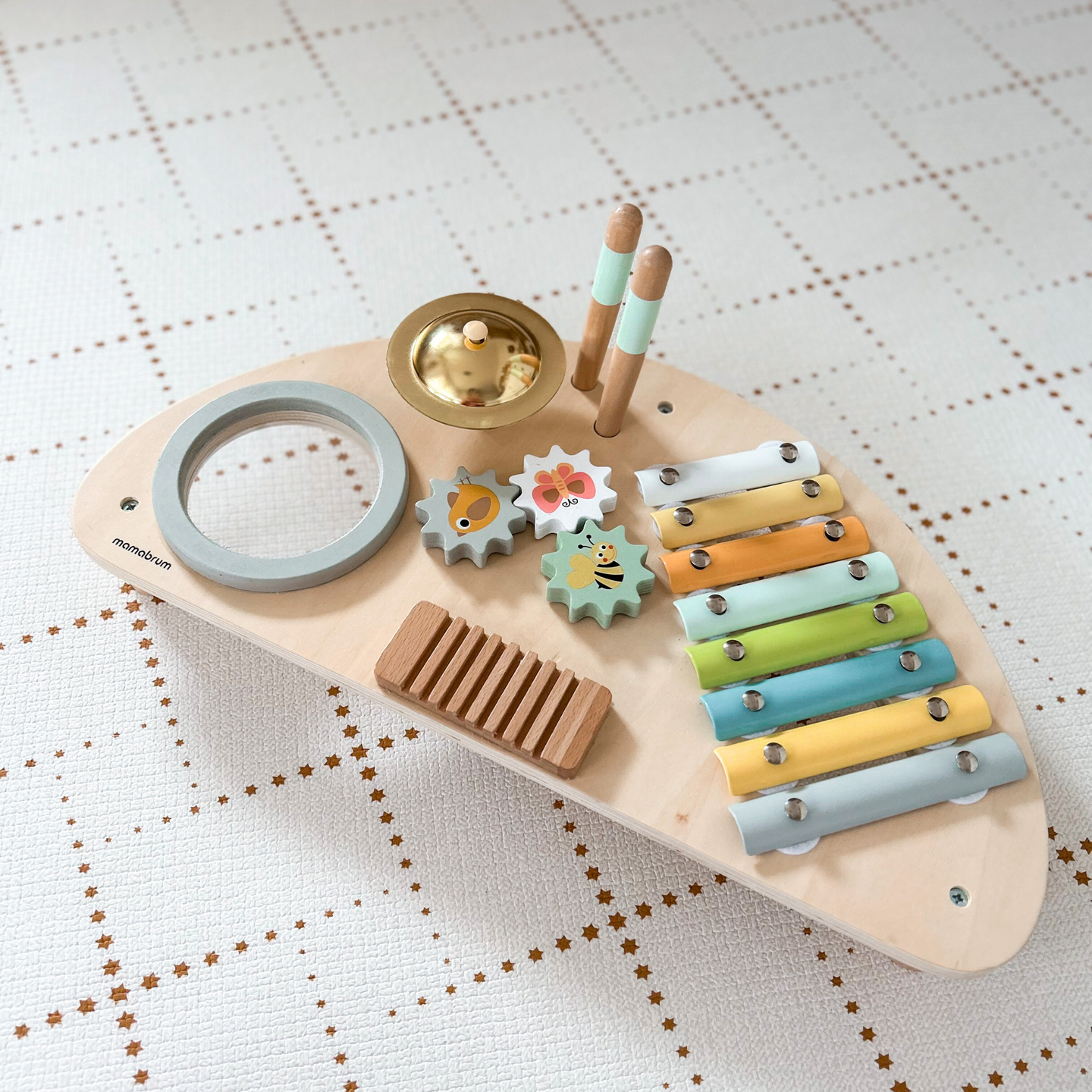 Hölzernes Musikzentrum für Kinder