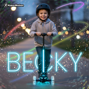 HyperMotion BECKY Balance Scooter – RGB-LED-Beleuchtung, schwarz
