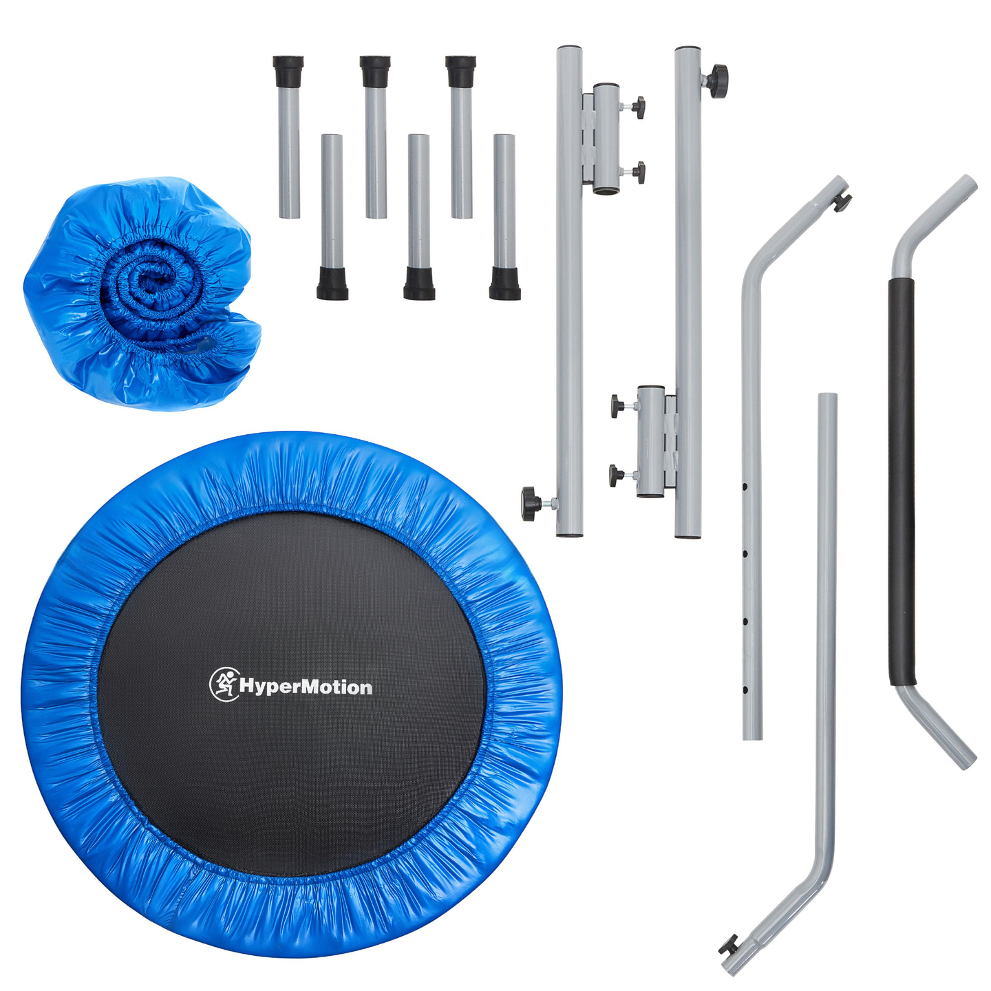 Trampolin mit Griff - 97 cm - für Kinder, Jugendliche und Erwachsene - für Haus und Garten