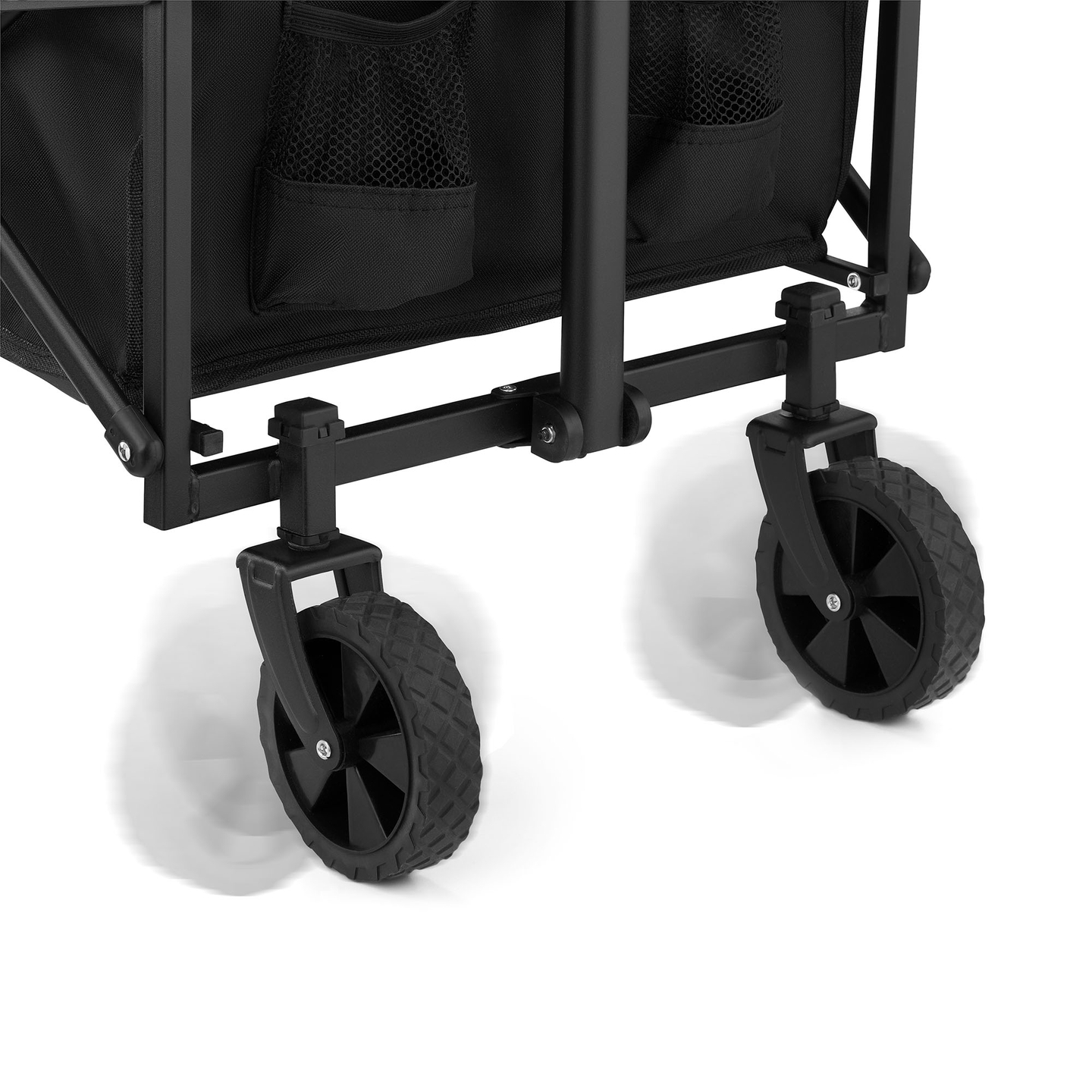 HyperMotion faltbarer Strandrollstuhl - schwarz, 80 kg