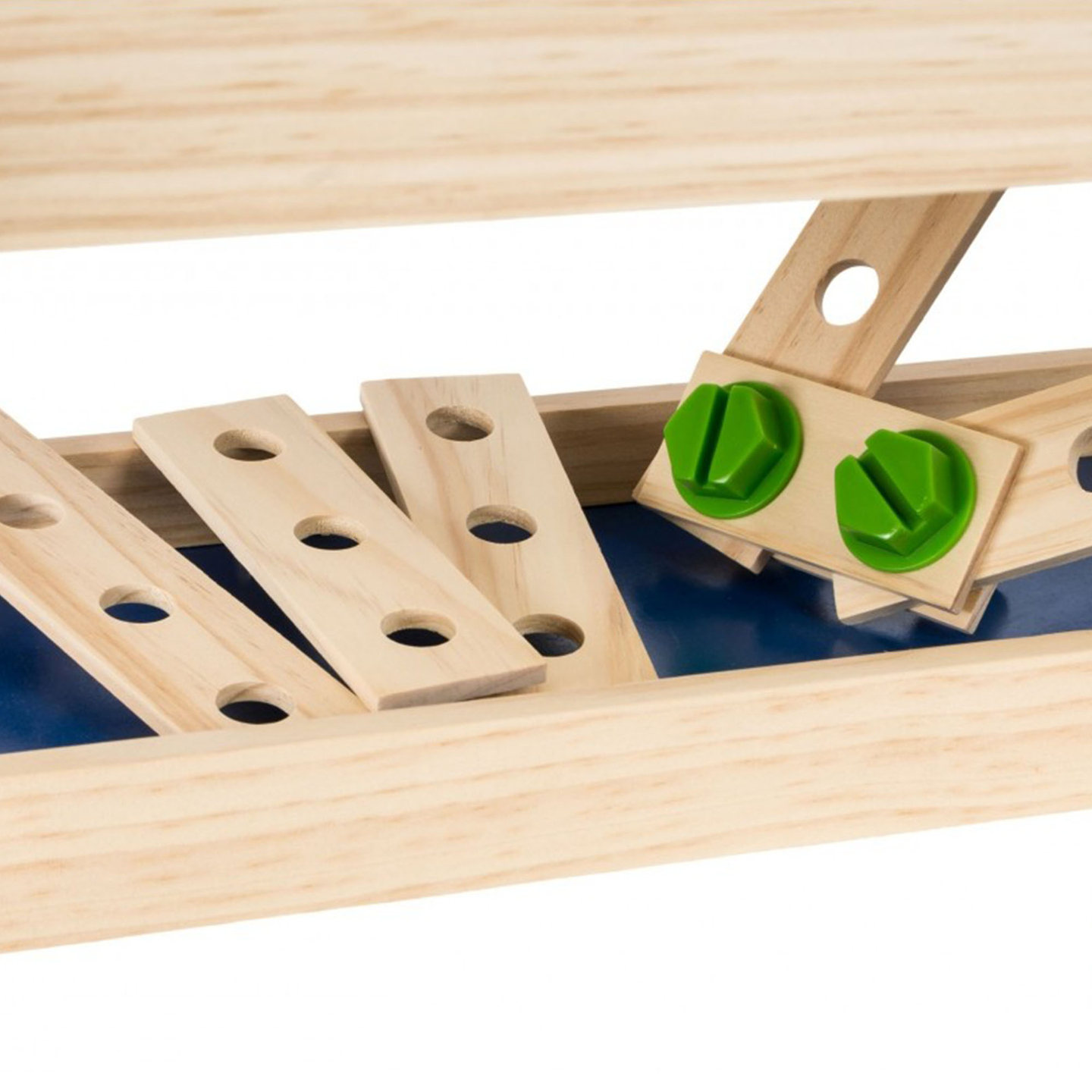 XXL-Bausatz aus Holz - 75 Elemente