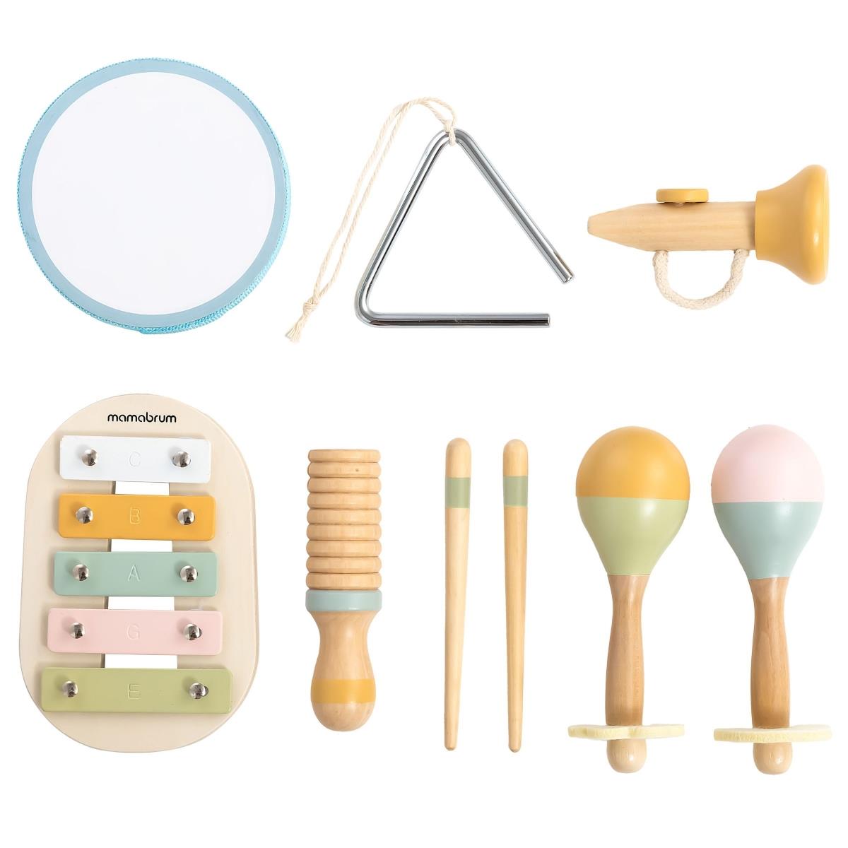 Set von Musikinstrumenten für Kinder - 9 Stück