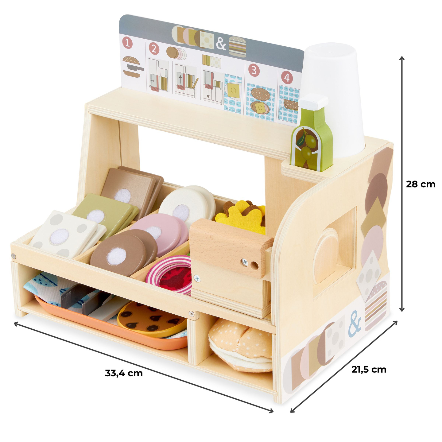 Sandwichbar aus Holz - Restaurant