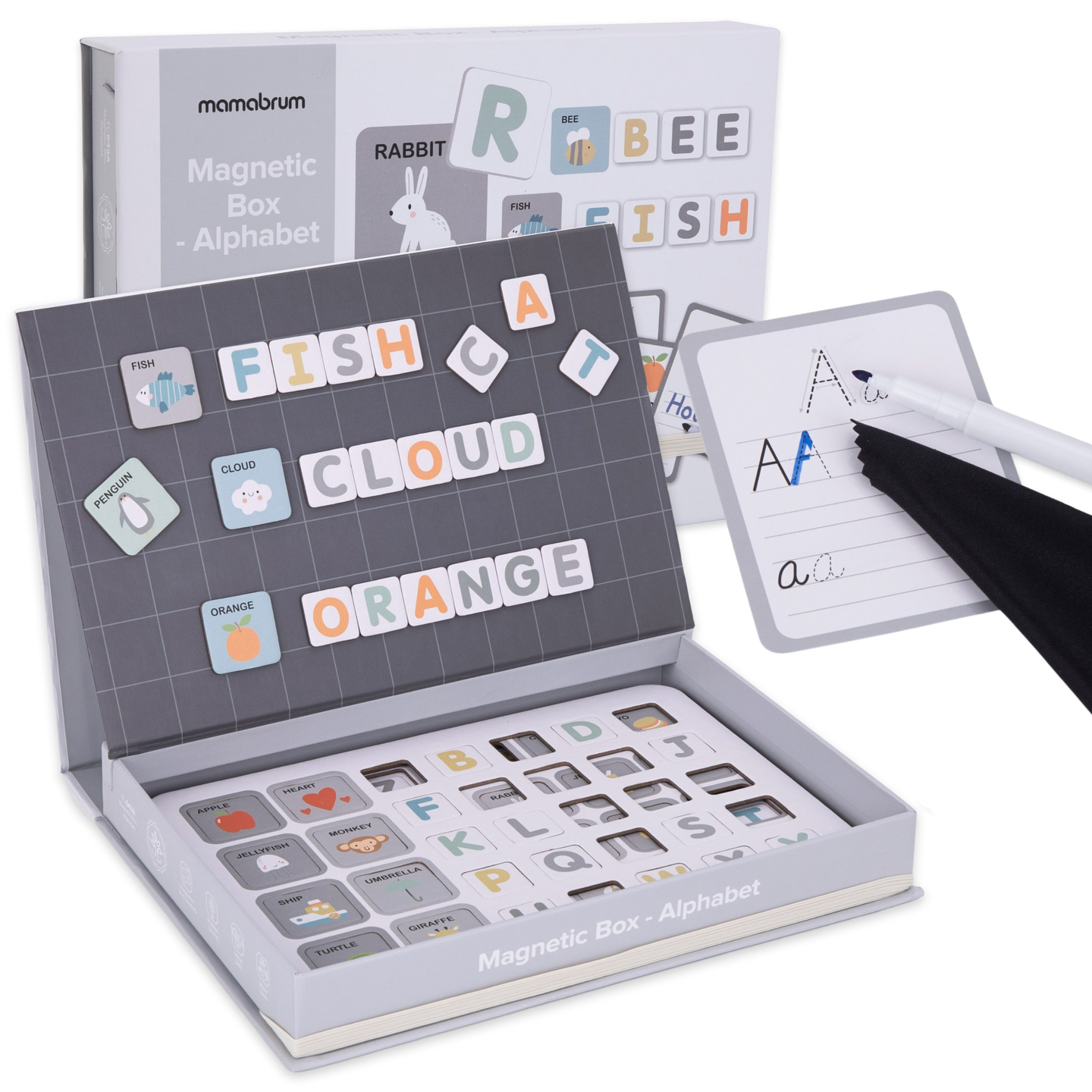 Magnetische Stichsäge - Alphabet - Buchstaben lernen, schreiben