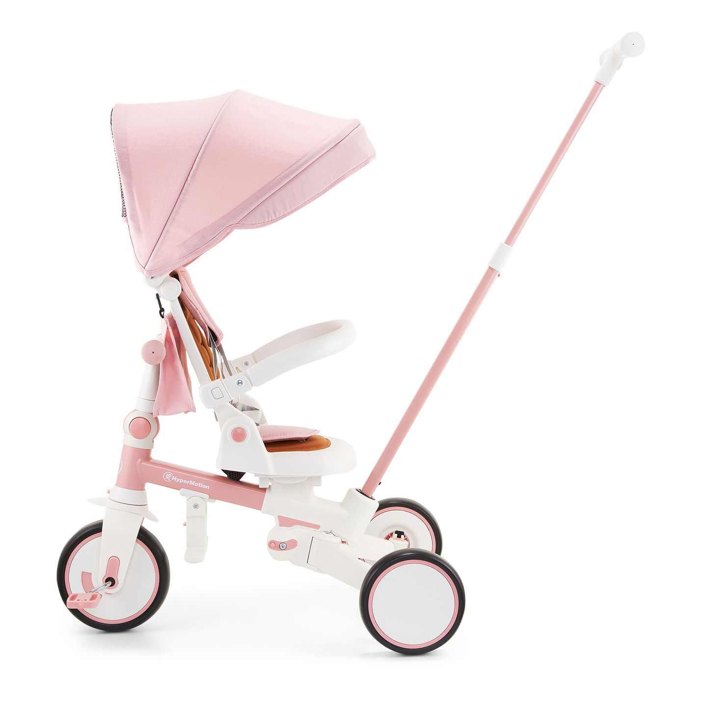 8in1 Multifunktions-Dreirad TOBI FOREST - rosa