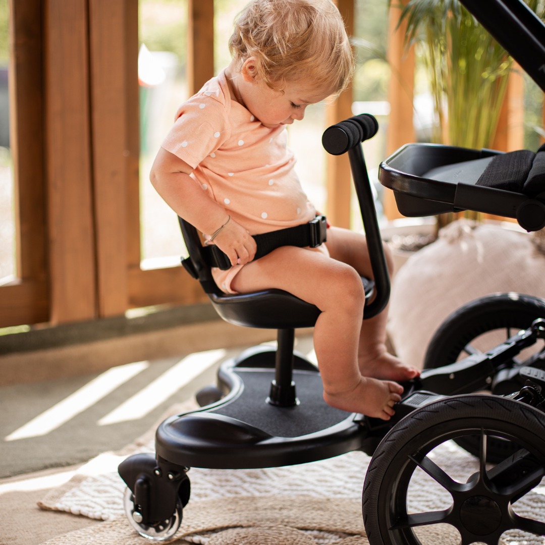 Beistellwagen mit Sitz zum Kinderwagen Mr. Buggy