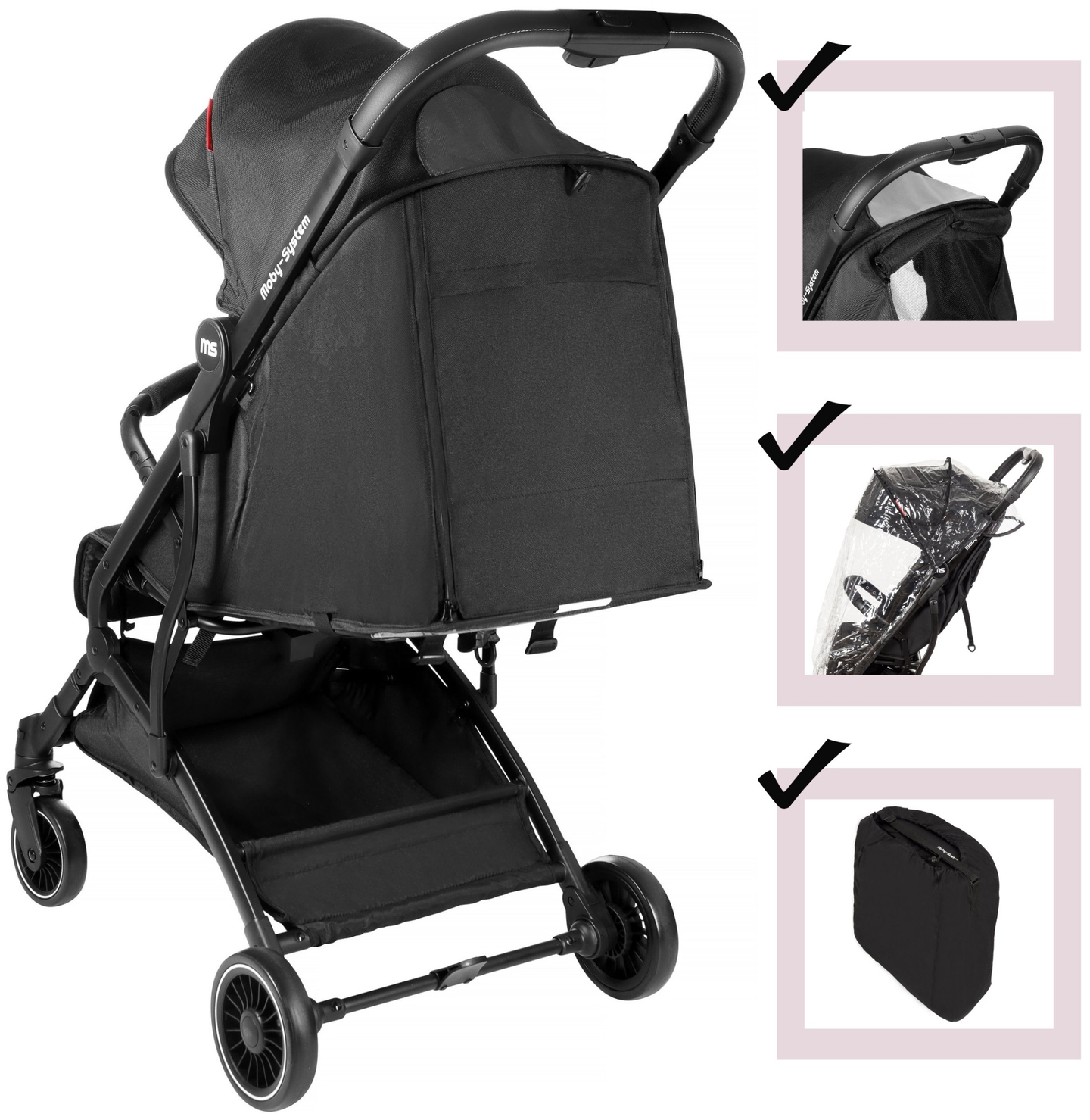 Kinderbuggy Moby-System LENA
