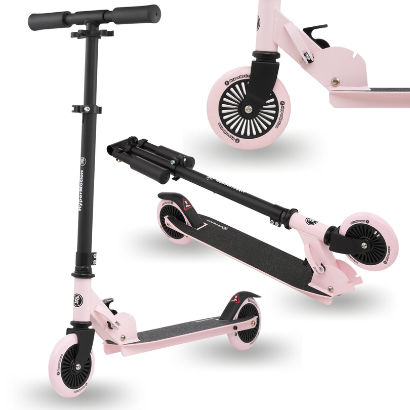 Zweirädriger Roller WILLY 3-8 Jahre von HyperMotion - rosa