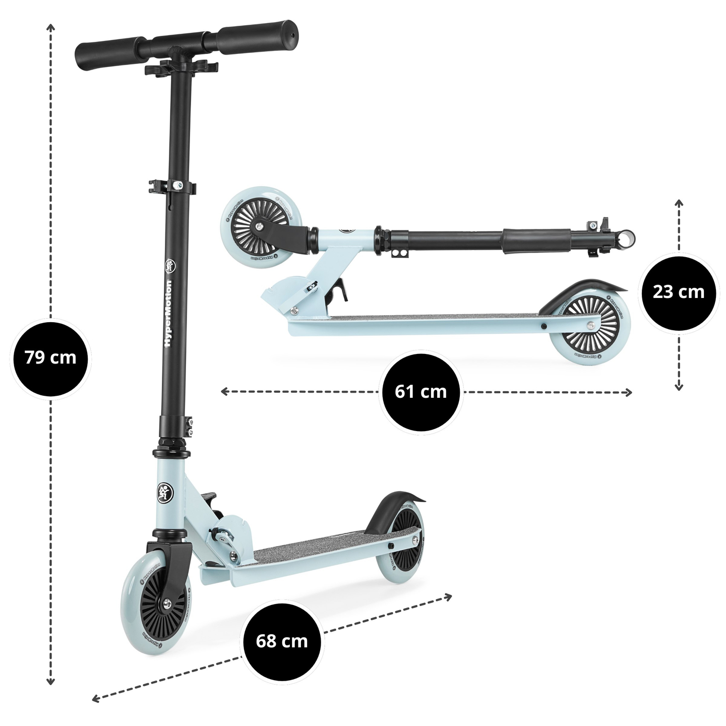 Zweirädriger Roller WILLY 3-8 Jahre von HyperMotion - neuwertig