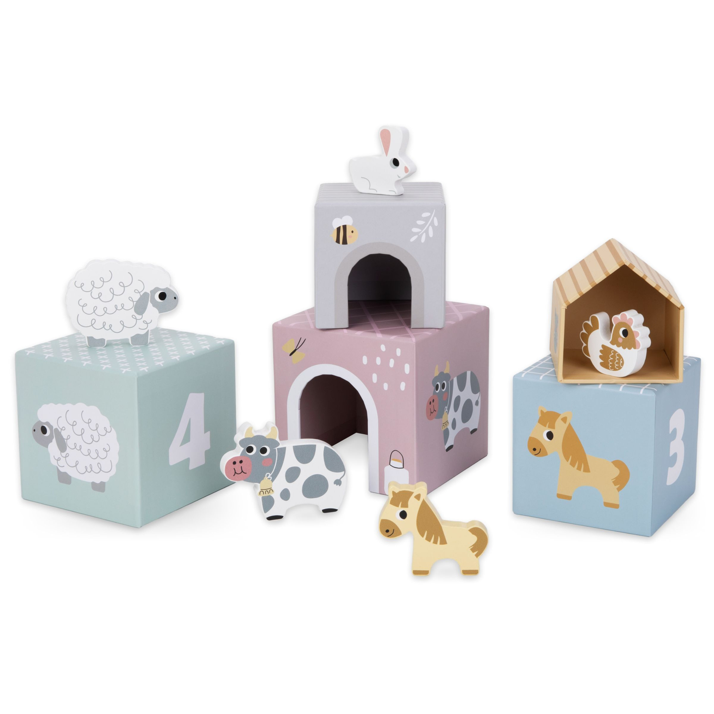 Bauernhoftier-Sortiererturm