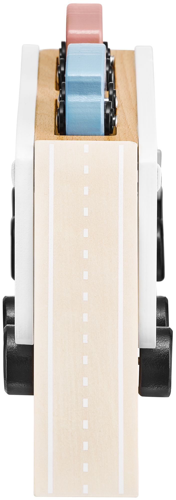 Holzlastwagen - Auflieger mit 4 Autos