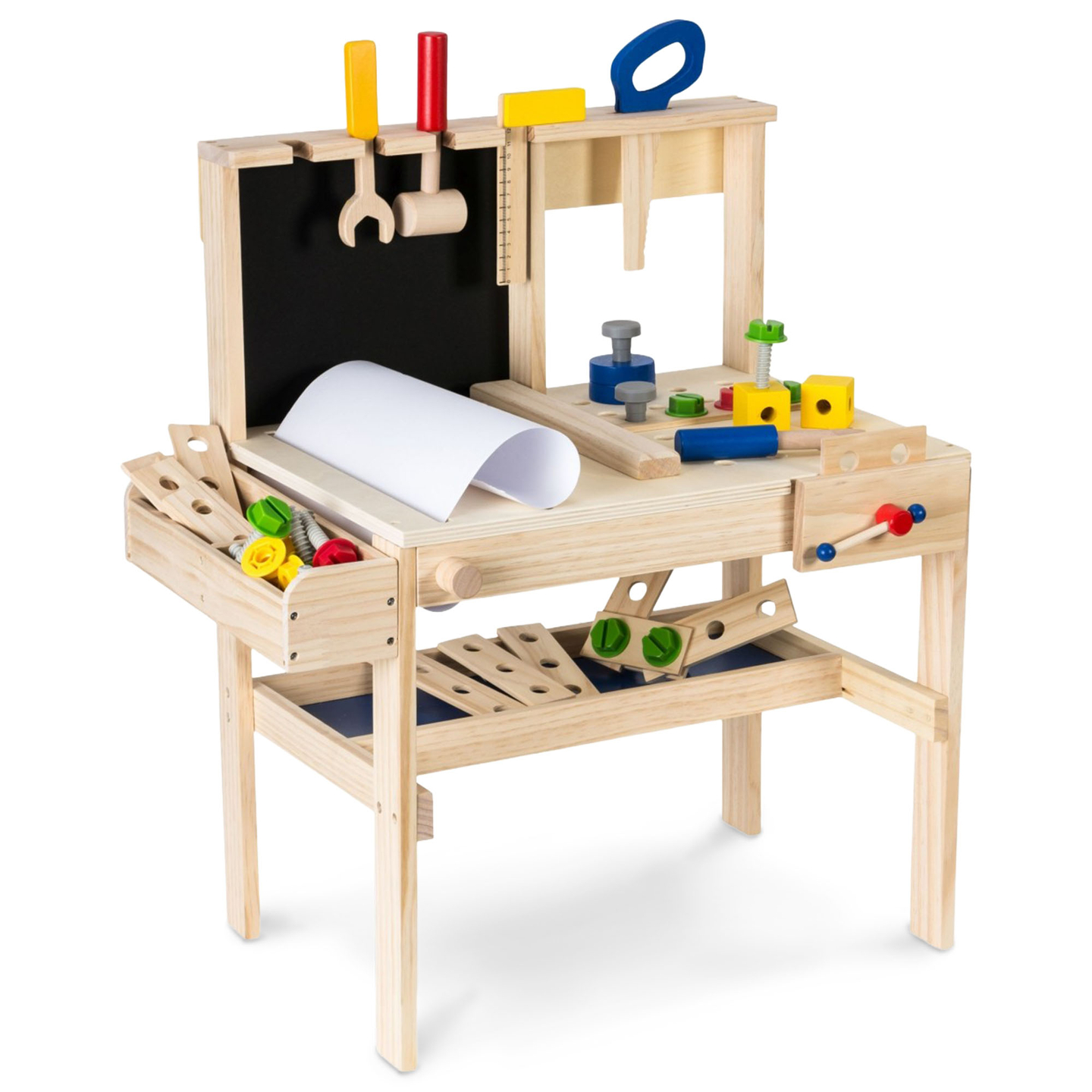 XXL-Bausatz aus Holz - 75 Elemente