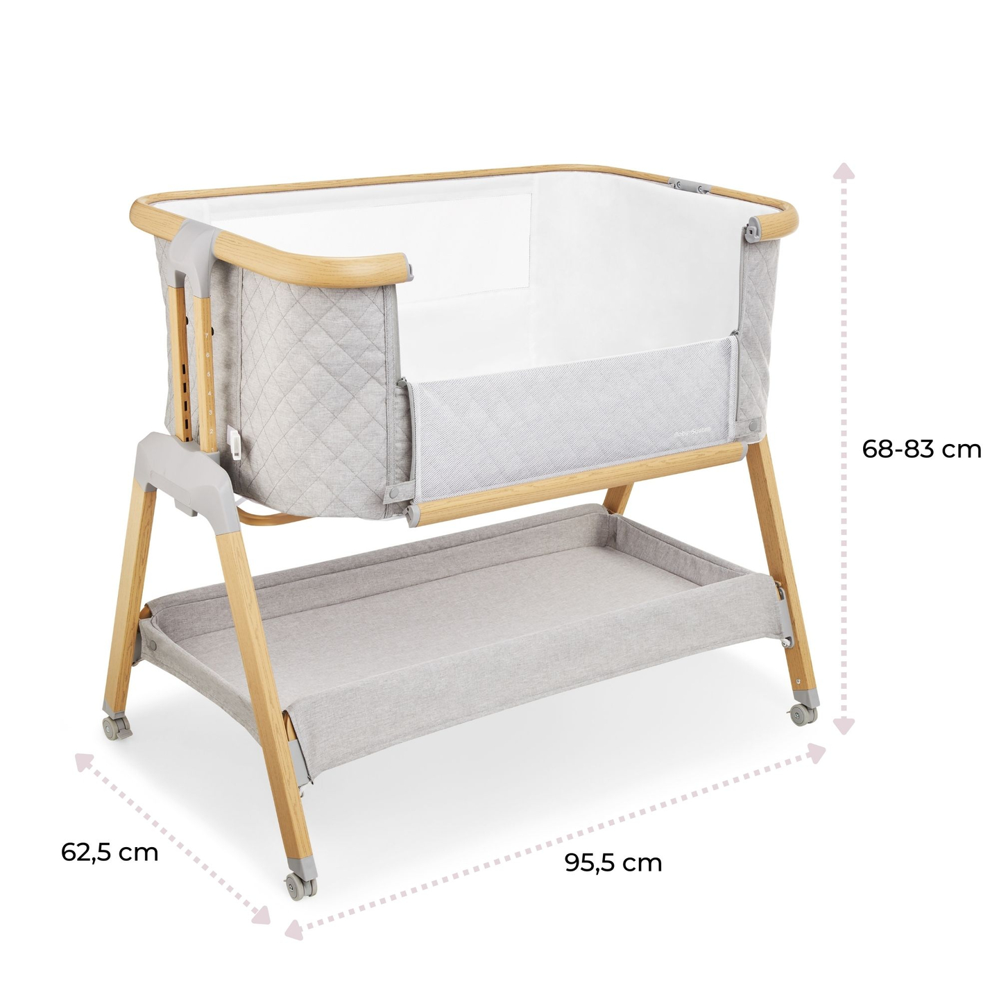 Reisebett, freistehend, 3-in-1 - Moby-System DREEMY
