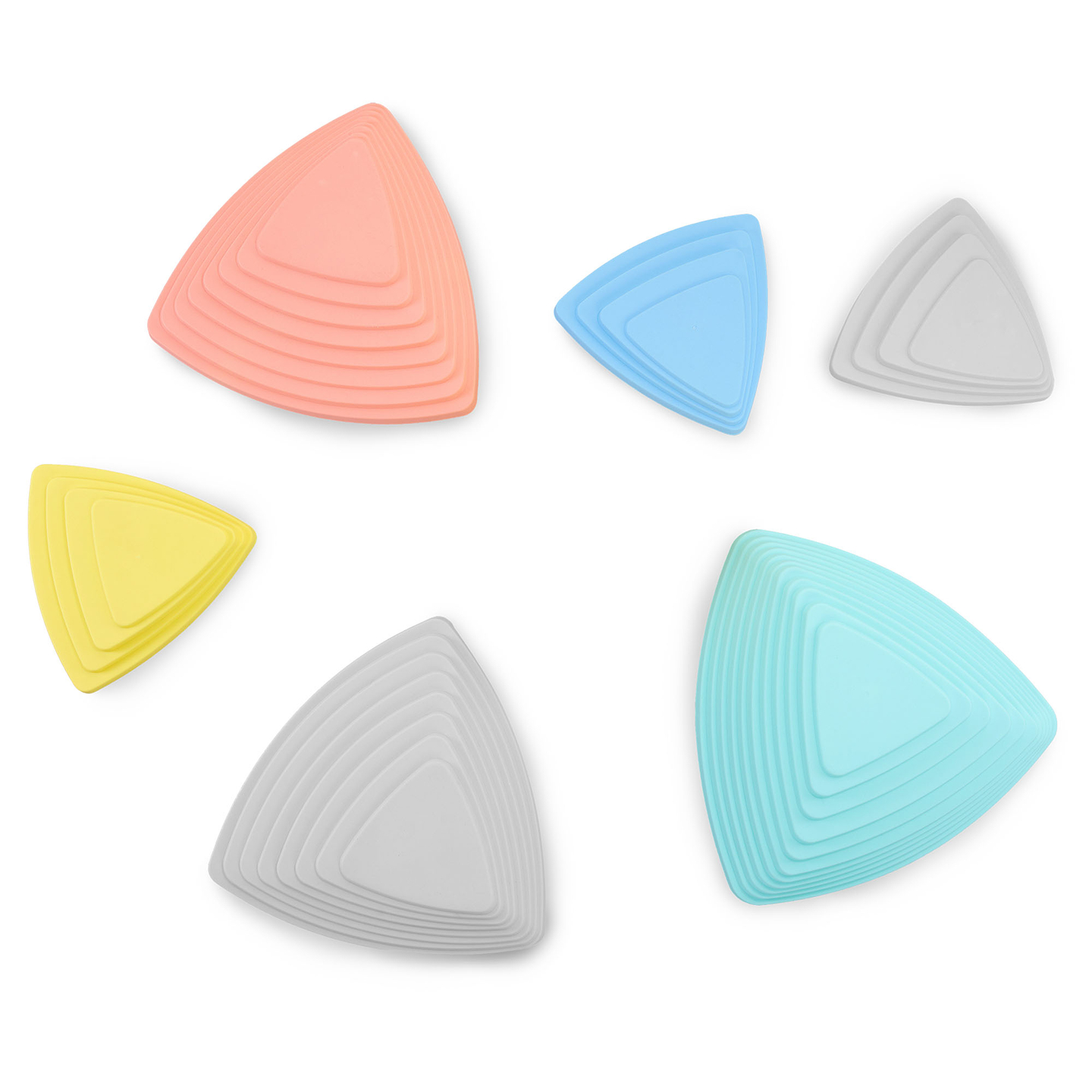 Bunte Balanciersteine - 6 Stück