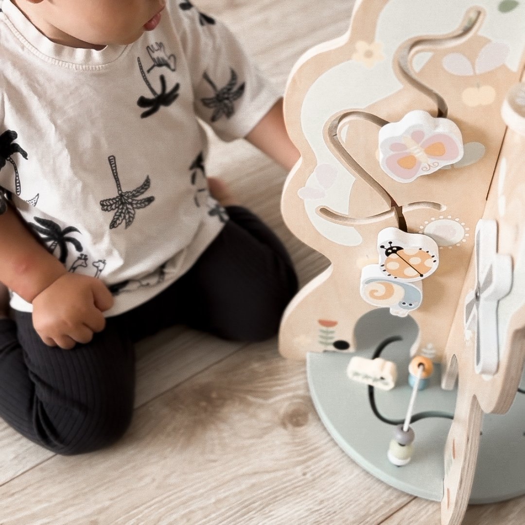 Lernspielzeug aus Holz 10 in 1 - Multifunktionsbaum