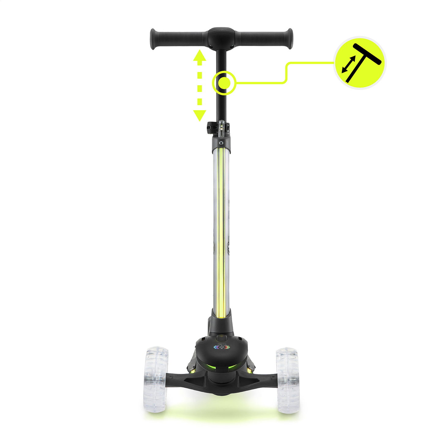 HyperMotion BECKY Balance Scooter – RGB-LED-Beleuchtung, schwarz