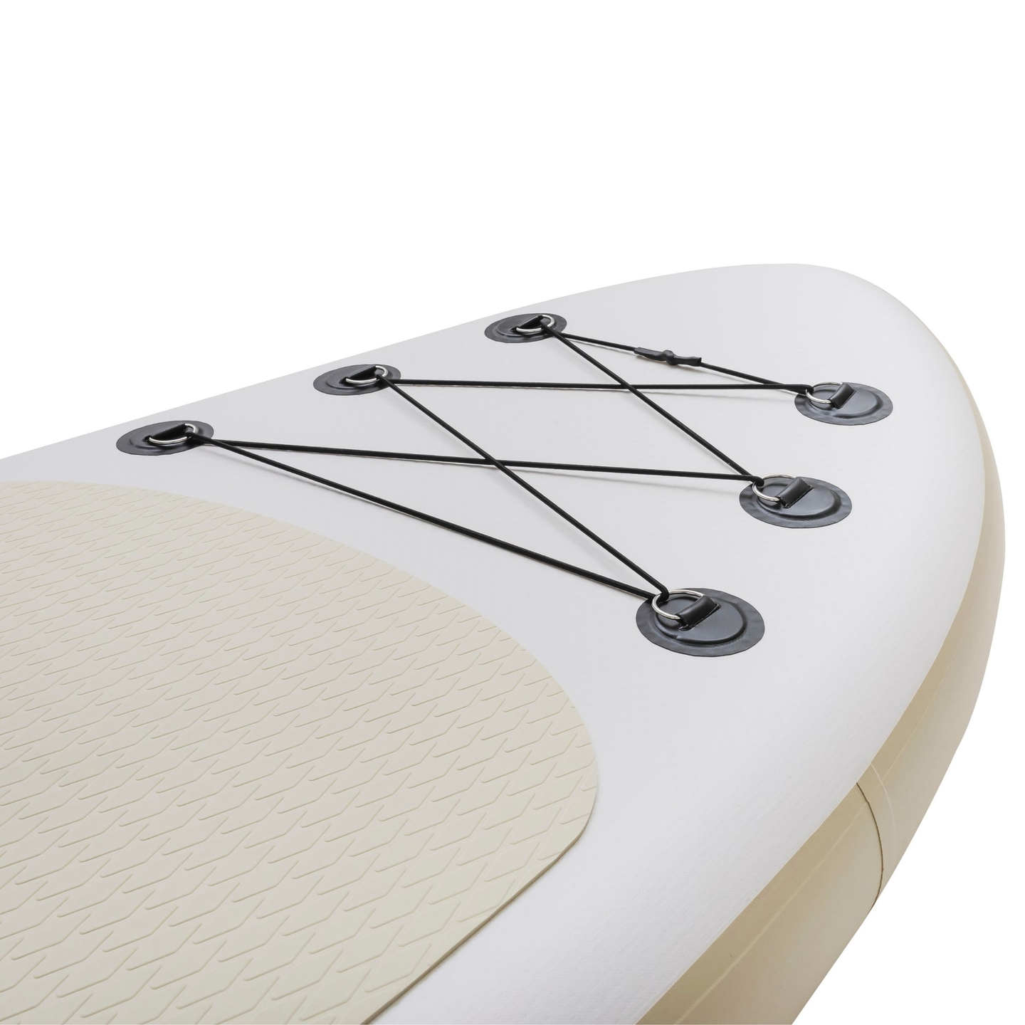 Aufblasbares SUP Stand Up Paddle Board 320 cm mit Paddel und Sitz – HyperMotion WAVE BOOST 320