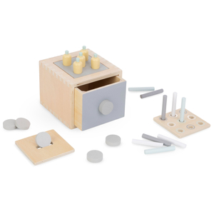 Montessori-Pädagogik-Box für Kleinkinder - 6 Spielzeuge