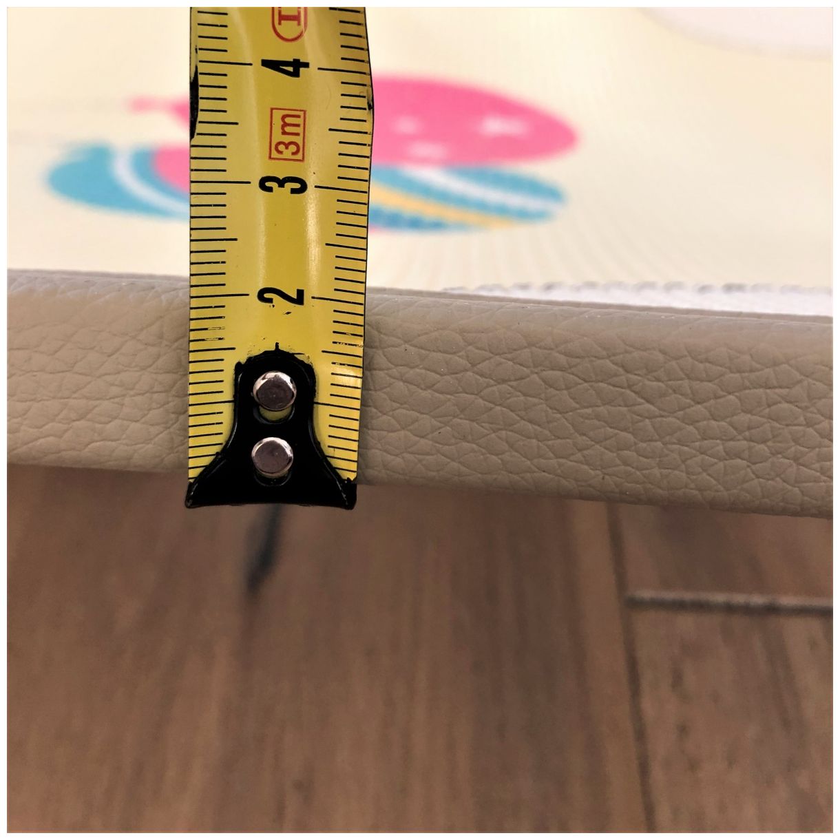 Beidseitige Schaummatte XXL – Rolle 2 CM (Straße und Zickzack)