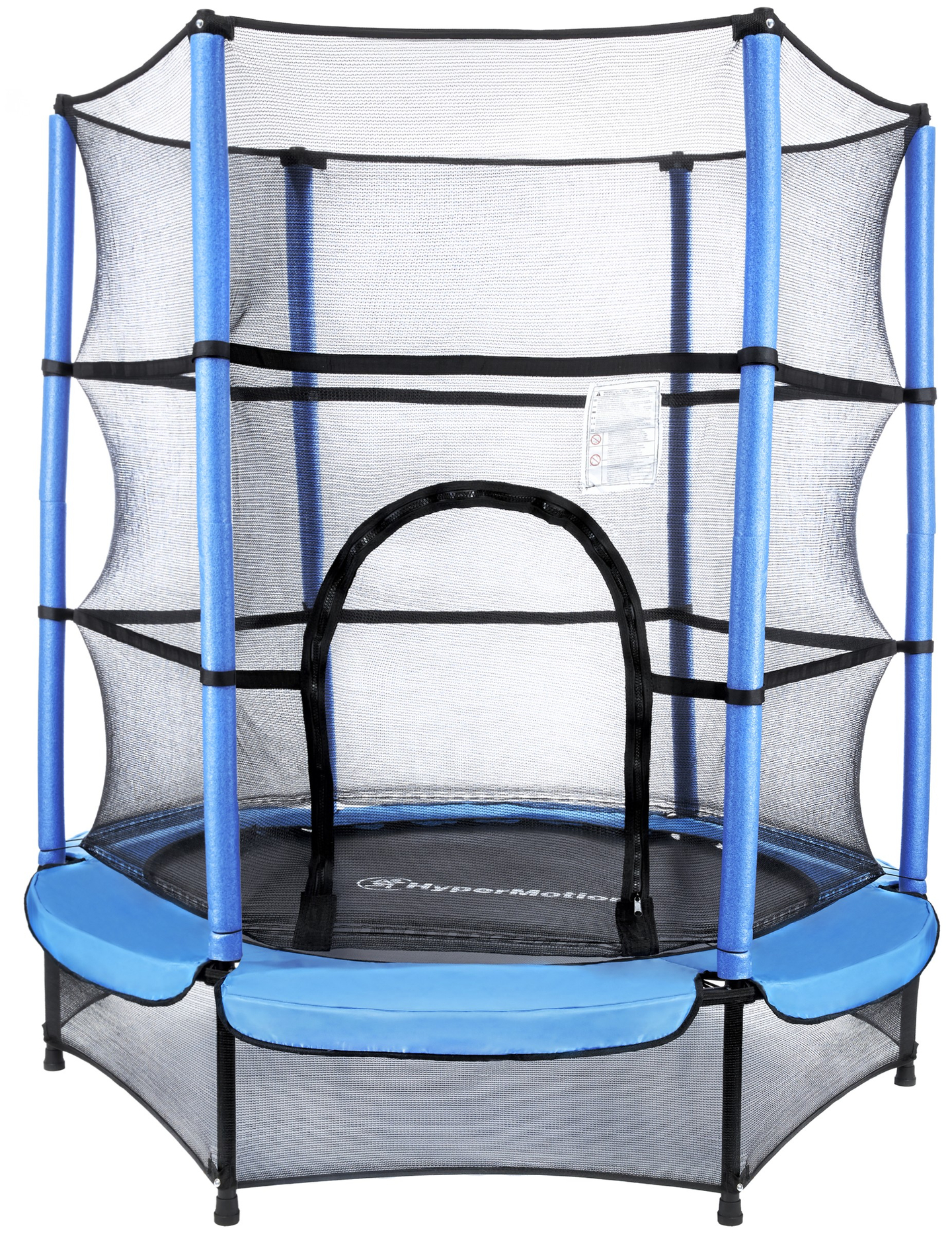 Heimtrampolin 140 cm mit Schutznetz - für Kinder von 3-6 Jahren