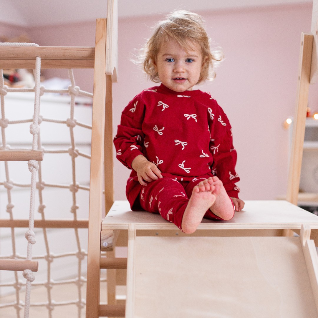 Holzspielplatz für Zuhause XL 5in1