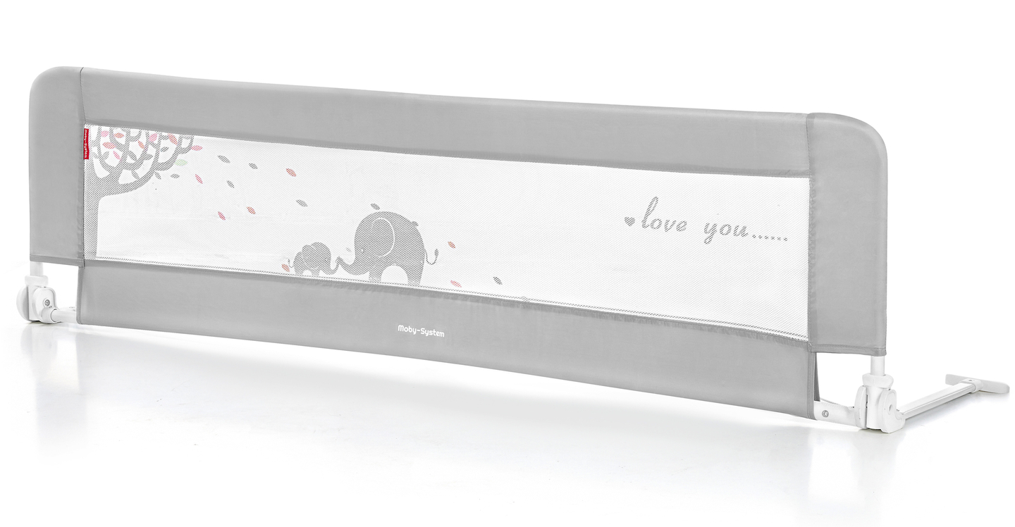 Bettschutzgitter - Bed Rail - Farbe: grau