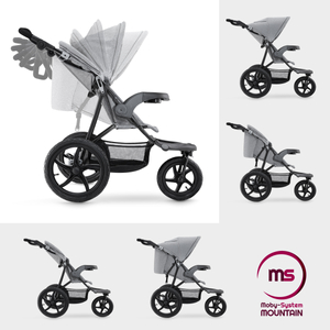Babyjogger+Buggy 0m+ Moby-System MOUNTAIN