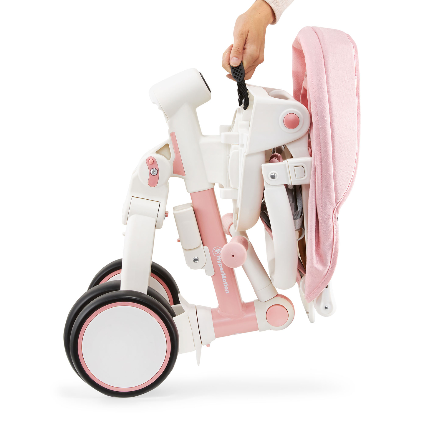 8in1 Multifunktions-Dreirad TOBI FOREST - rosa