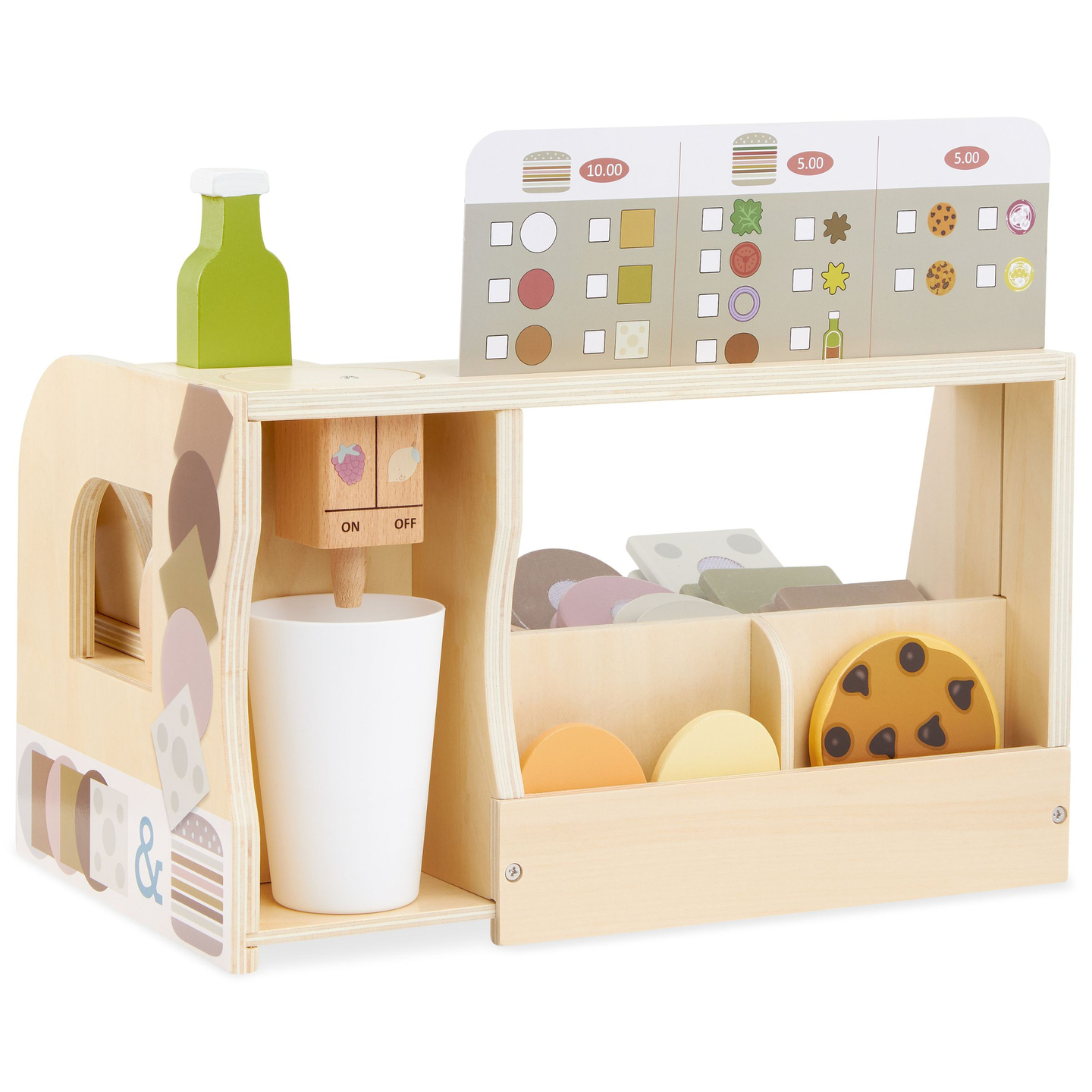 Sandwichbar aus Holz - Restaurant