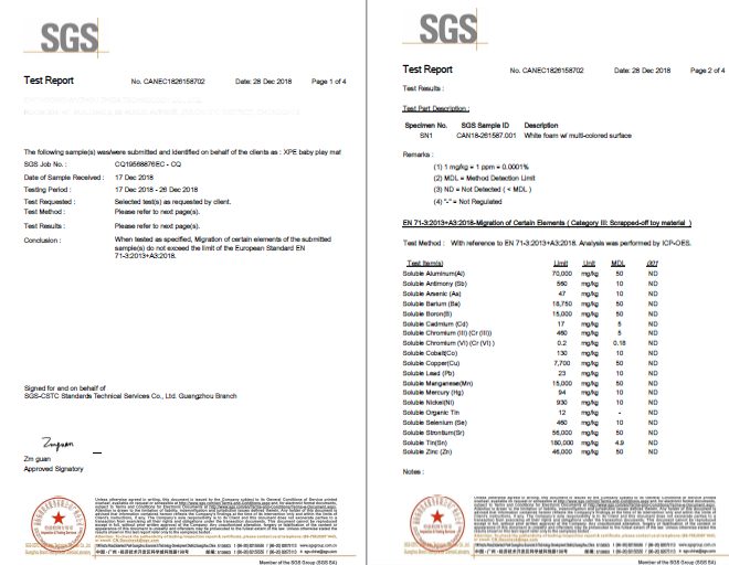 Beidseitige Schaummatte XXL – faltbar 1 CM (Berge und Straße)