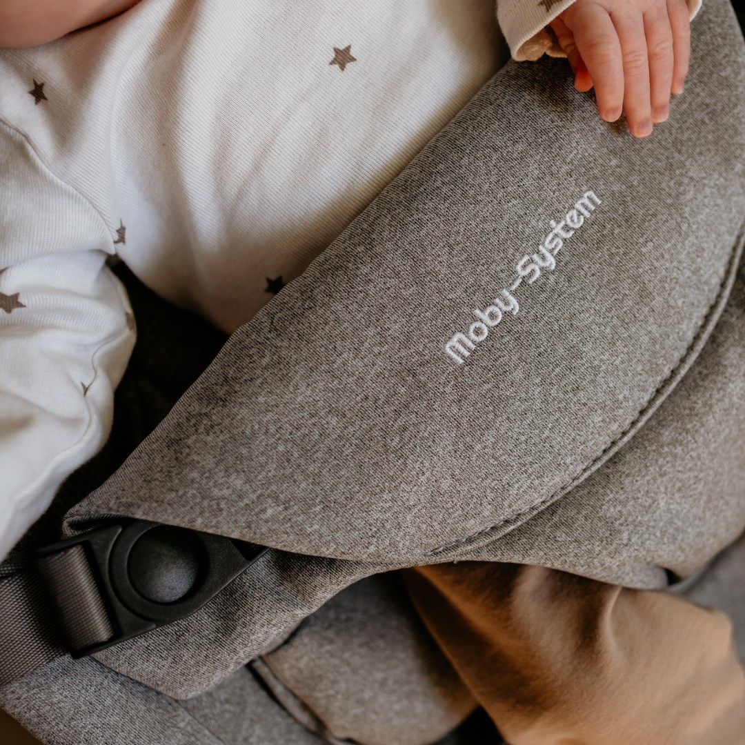 2-in-1-Schaukelstuhl Moby-System LILY - grau