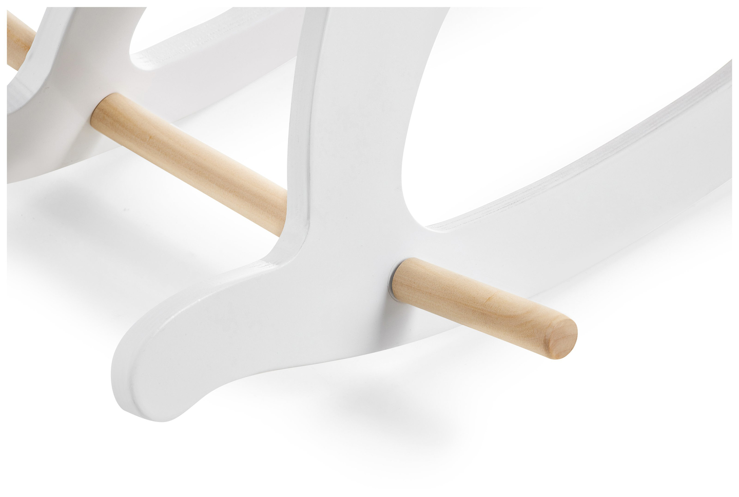 Holzschaukelpferd - weiß - ab 12 Monaten