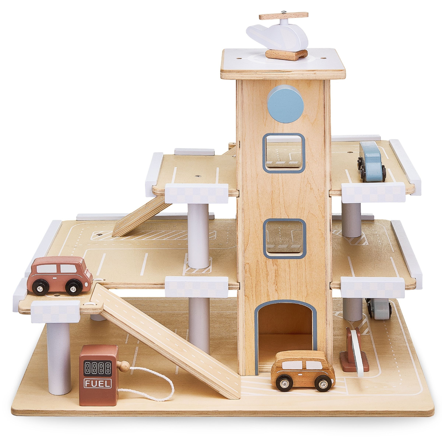 Holzparkplatz des Entdeckers