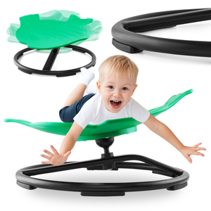 Mini-Kinderkarussell Fisch - Farbe grün