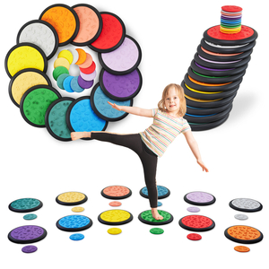 Bunte Sinnesscheiben für Kinder - 24 Stück