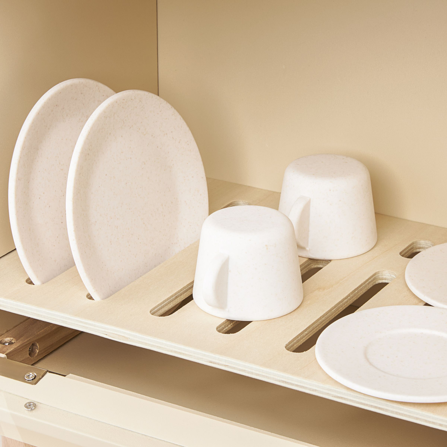 Holzgeschirrspüler mit Zubehör