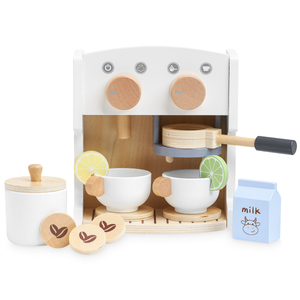 Kaffee- und Teekocher aus Holz mit Zubehör - Coffeeshop