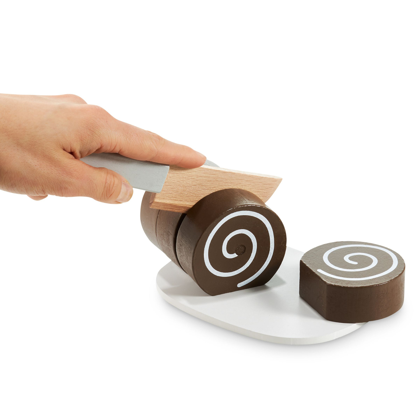 Schneidebonbondose aus Holz, Süßwarengeschäft