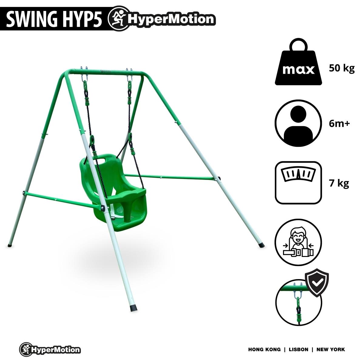 Schaukel für Babys und Kleinkinder mit Sicherheitsgurt