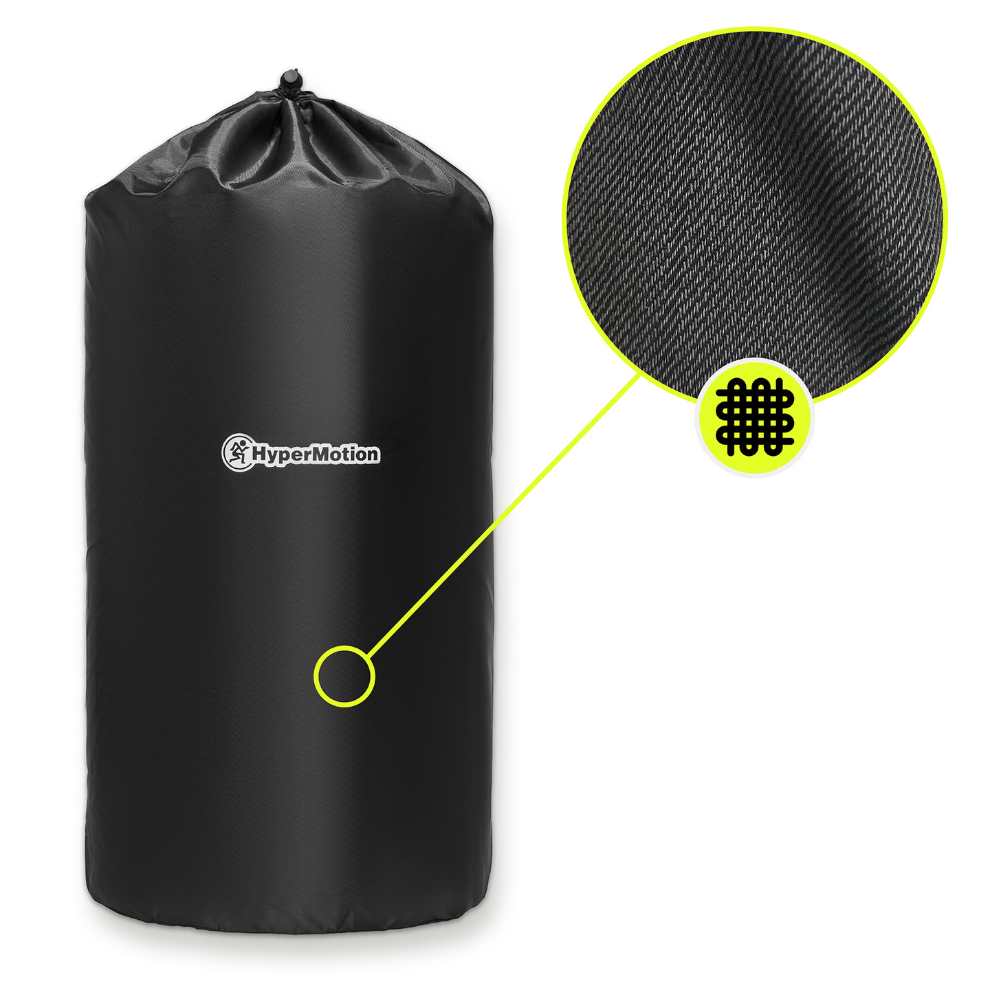 Akupressurmatte mit Kissen und Bezug - 72 cm HyperMotion grau-mint