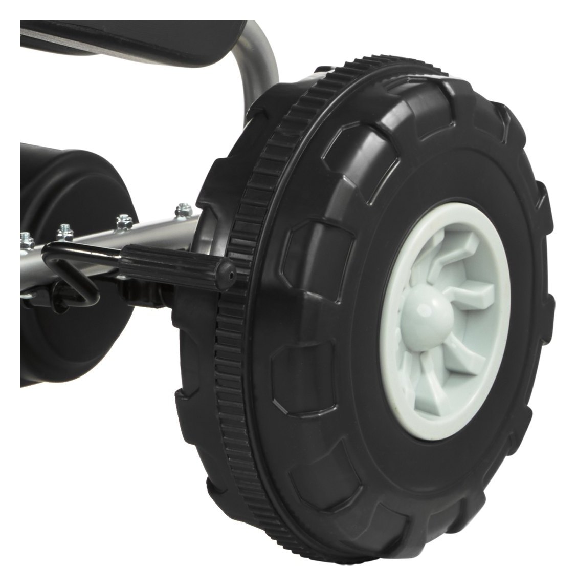 CHESTER Pedal-Gokart - Aufsitzfahrzeug für Kinder von 3-6 Jahren - grau