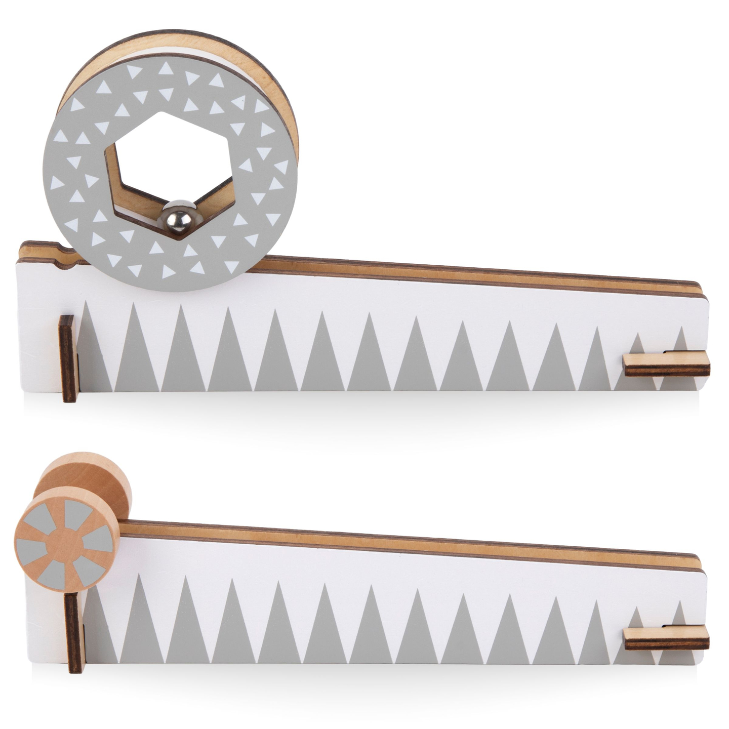 Hölzerne Dominosteine - Hindernisparcours - 48 Elemente