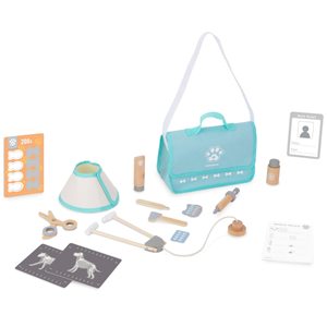 Tierarztset aus Holz