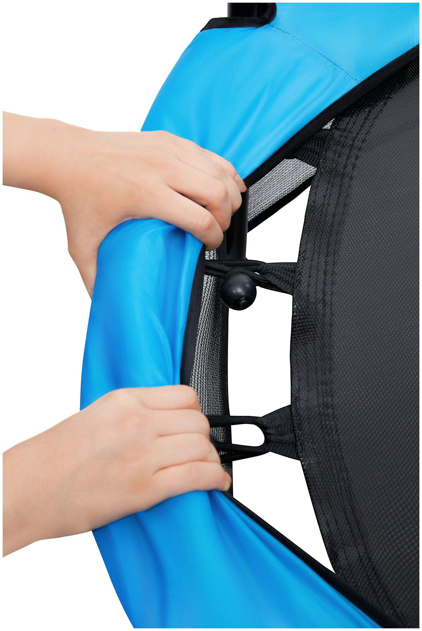 Heimtrampolin 140 cm mit Schutznetz - für Kinder von 3-6 Jahren