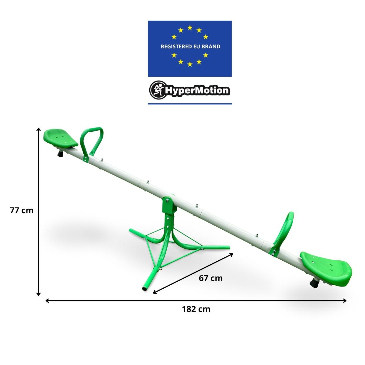 2-in-1-Schaukel-Gartenschaukel, 2-Personen-Schwebebalken mit 360-Grad-Karussellfunktion