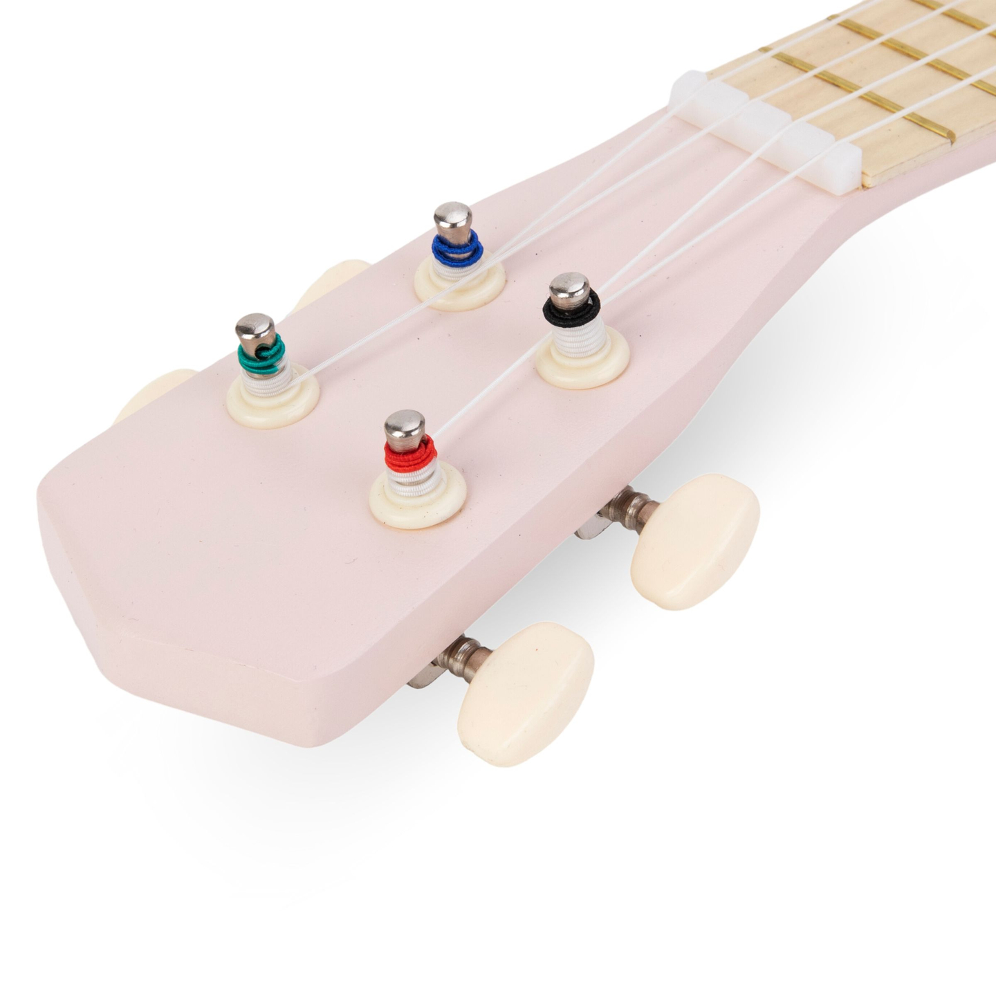 Hölzerne Gitarre für Kinder - Ukulele - rosa Farbe